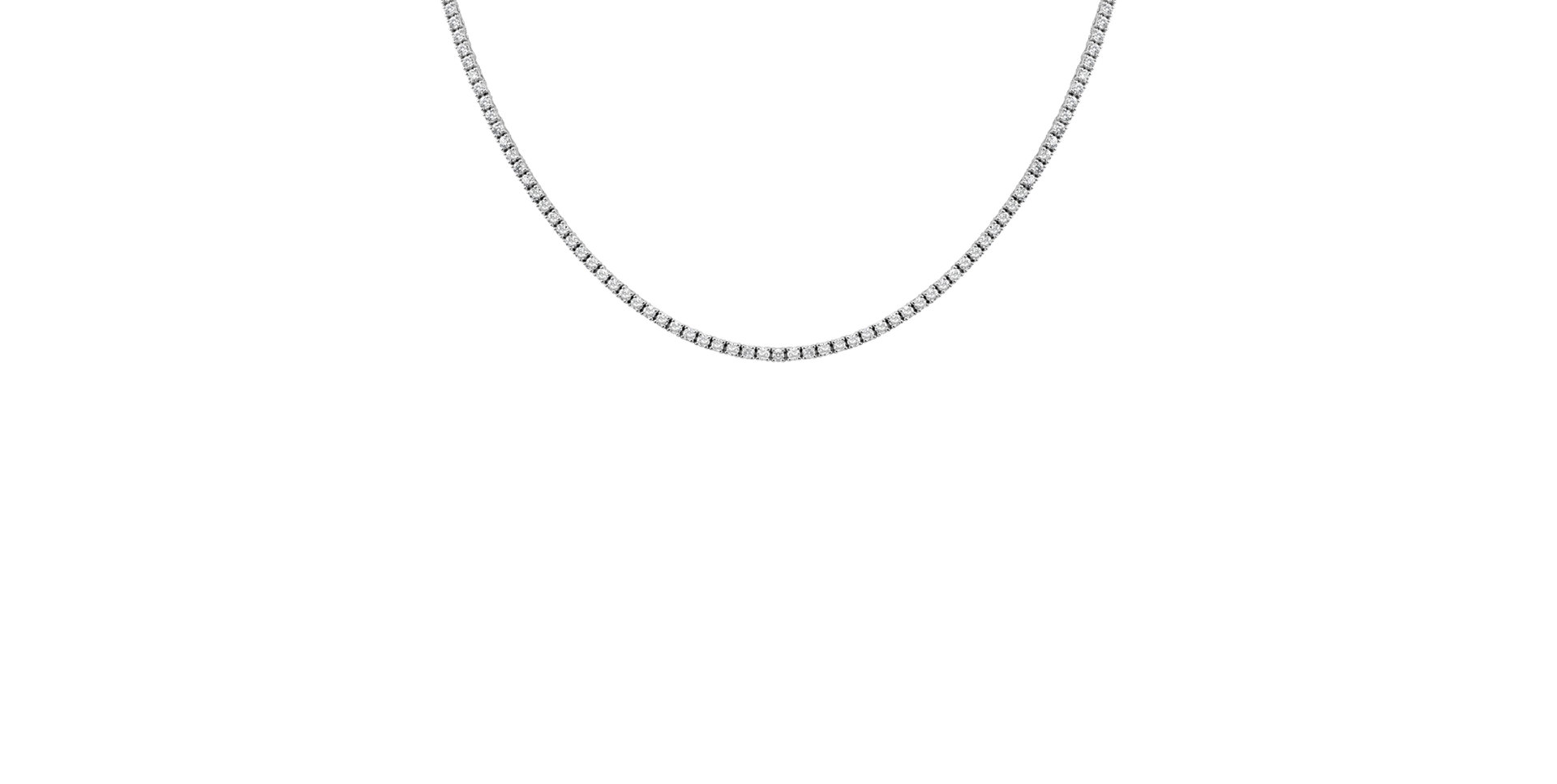 Náhrdelník s diamantmi Glistening Beauty