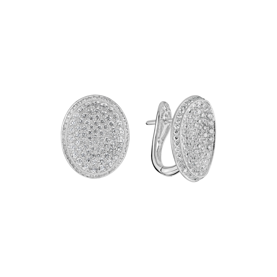 Náušnice s diamantmi Diamond Kingdom