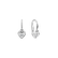 Detské náušnice s diamantom Little Heart3