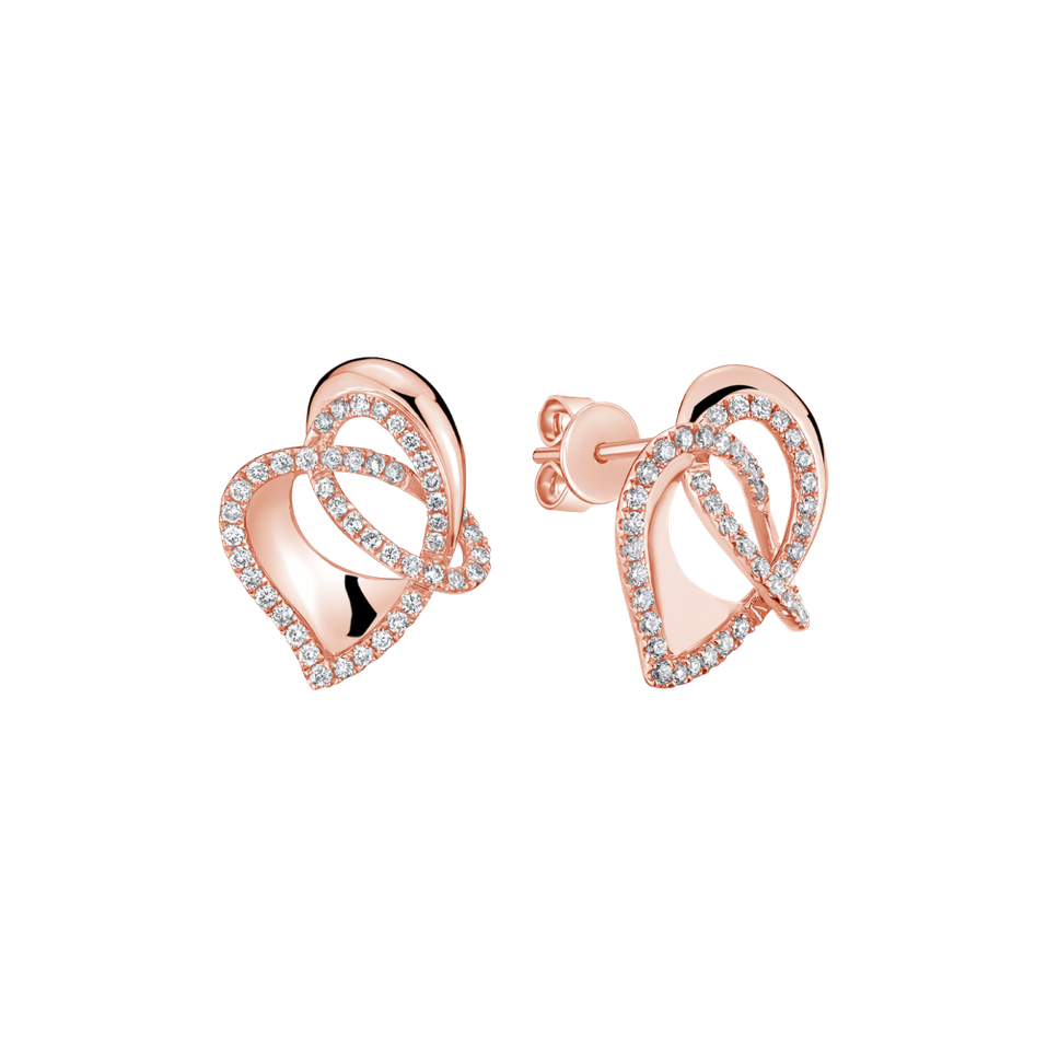 Náušnice s diamantmi Sunny Love