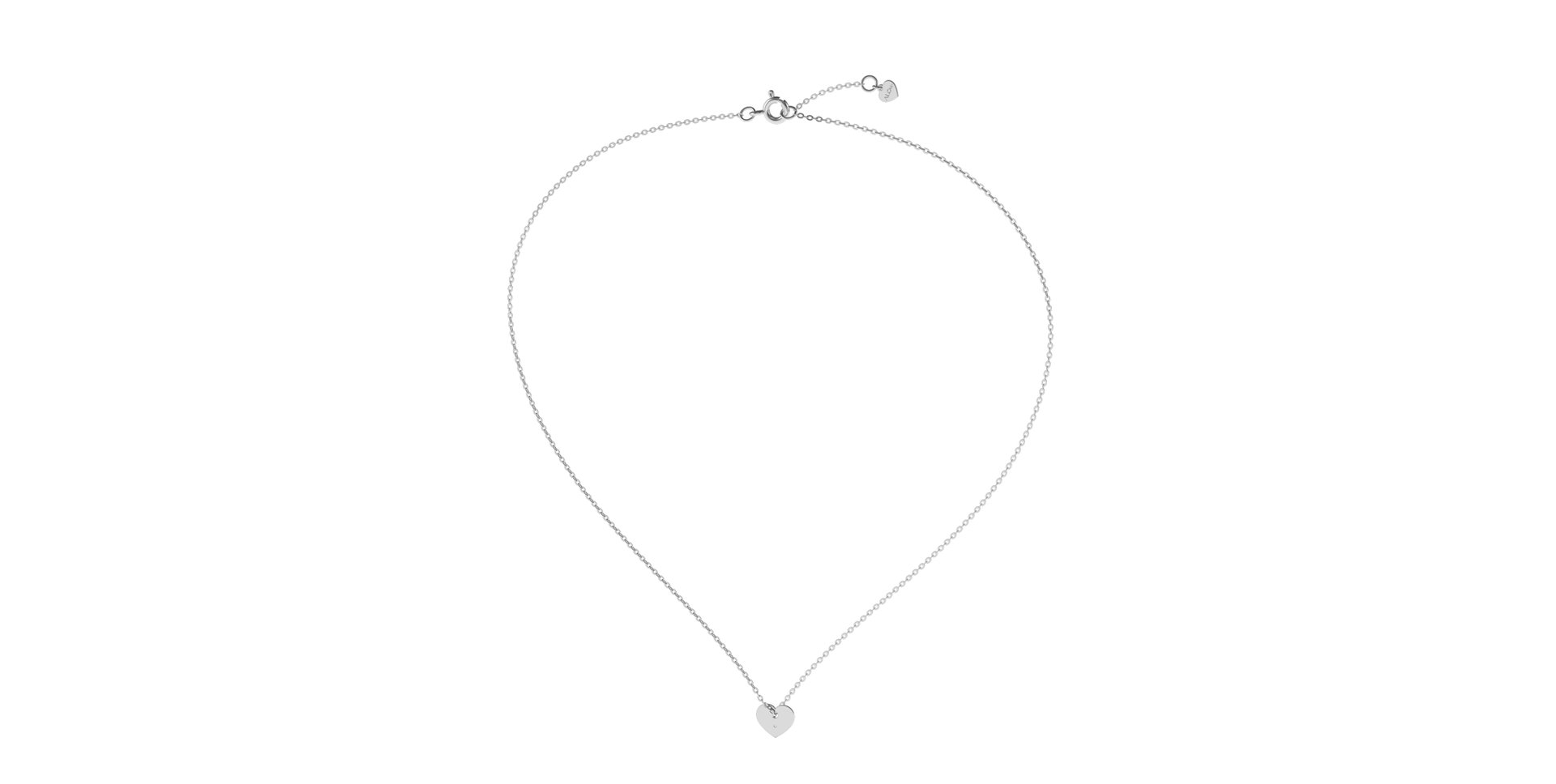 Náhrdelník s diamantom Love Symbol