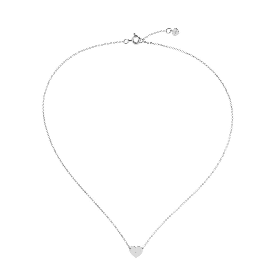Náhrdelník s diamantom My Love