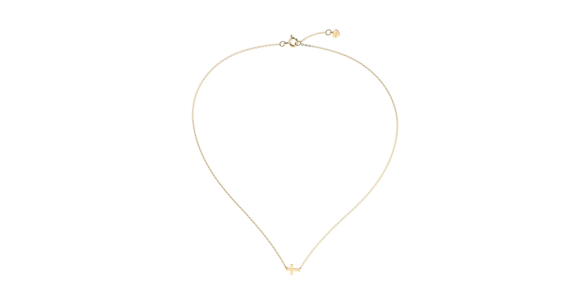 Náhrdelník s diamantom My Faith