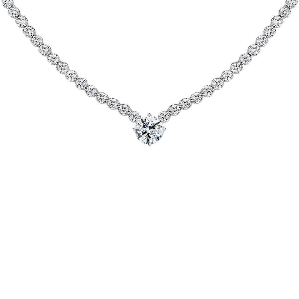 Náhrdelník s diamantmi Gremory