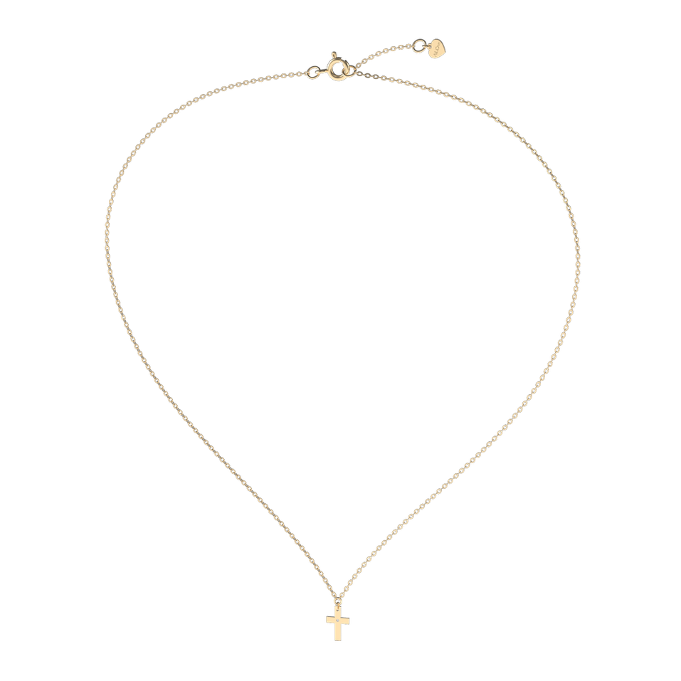 Náhrdelník s diamantom Believe