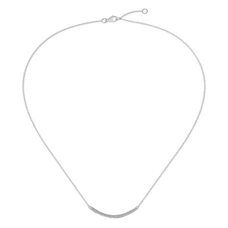 Náhrdelník s diamantmi Essential