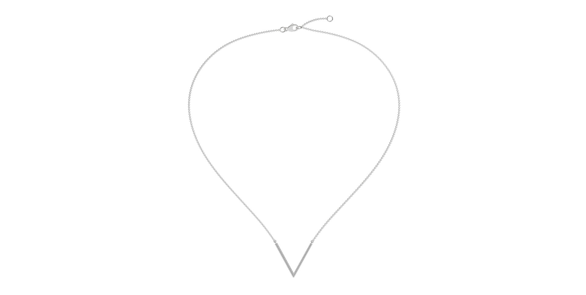 Náhrdelník s diamantmi Victory