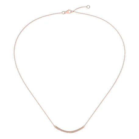 Náhrdelník s diamantmi Essential