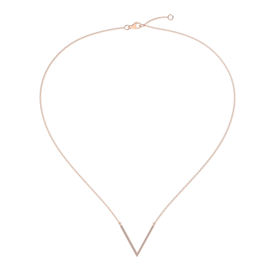 Náhrdelník s diamantmi Victory