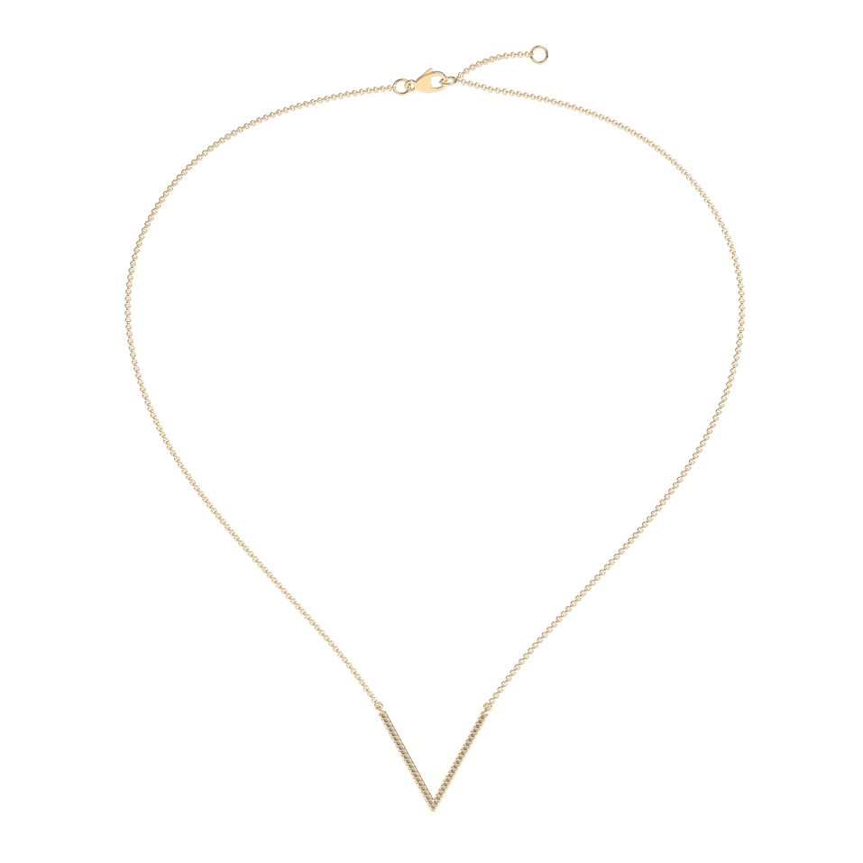 Náhrdelník s diamantmi Victory