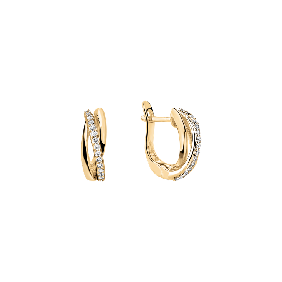 Náušnice s diamantmi Magic Goddess