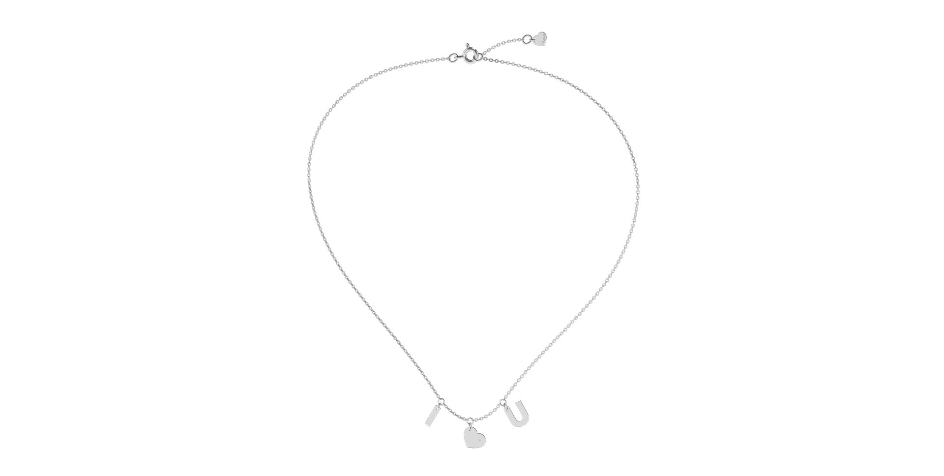 Náhrdelník s diamantom Amour