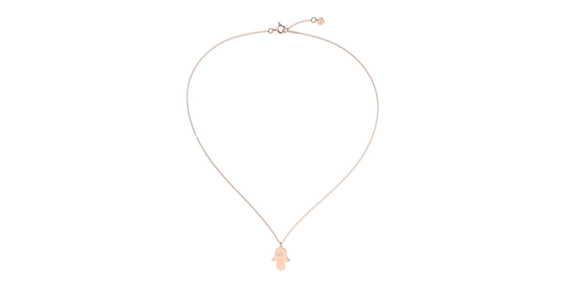 Náhrdelník s diamantom Mystery Fate