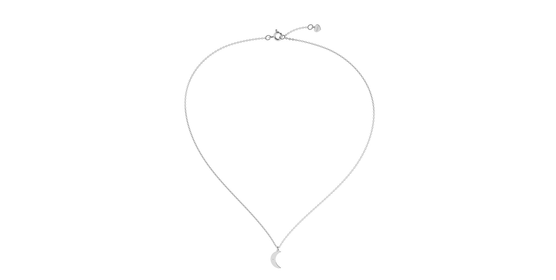 Náhrdelník s diamantom Miracle Moon