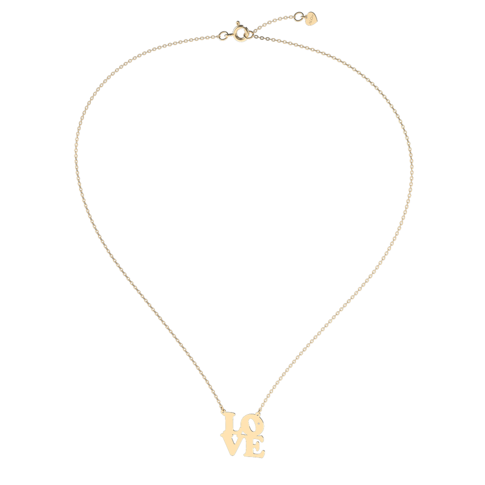 Náhrdelník s diamantom Charming Amour