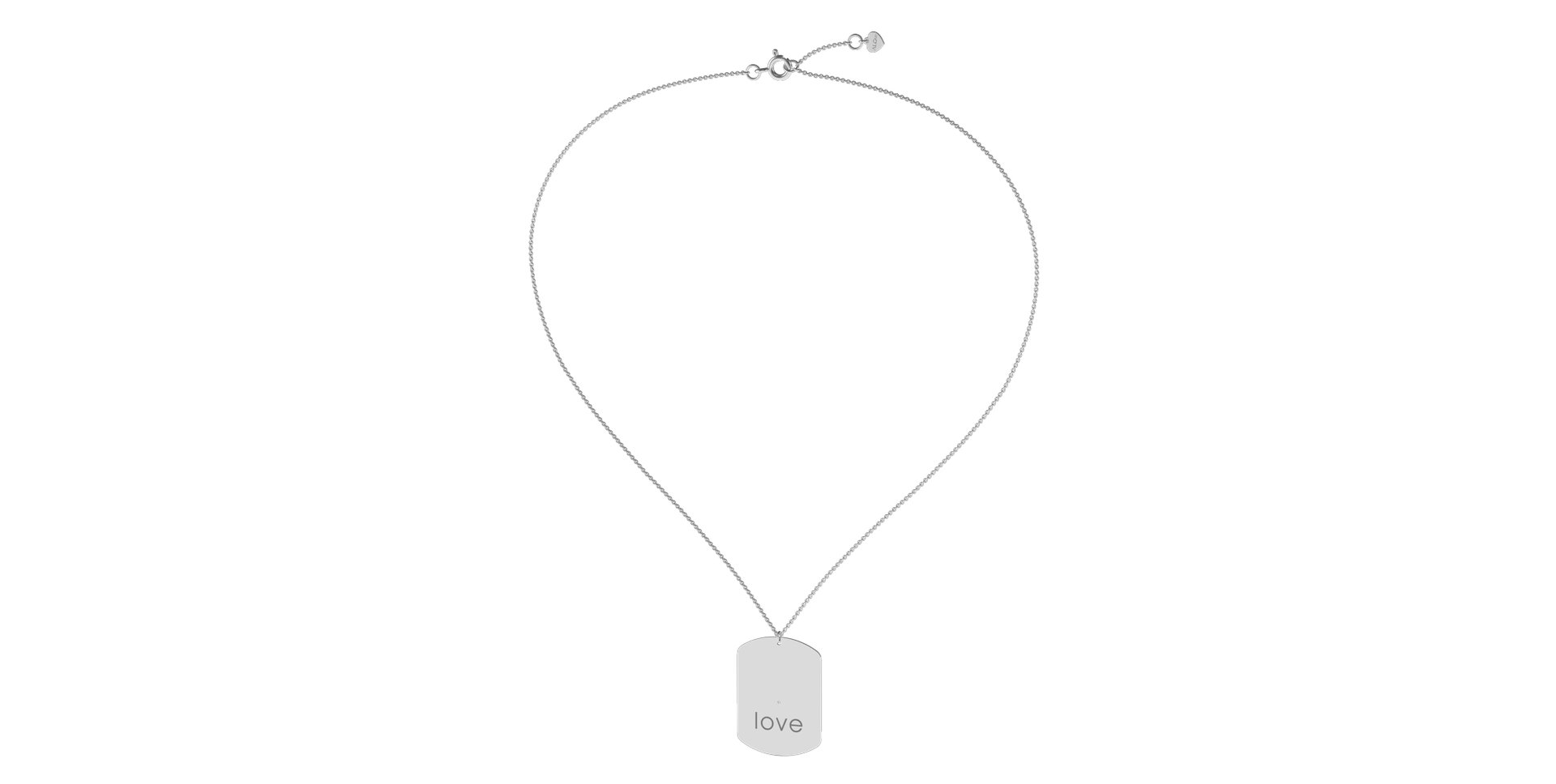 Náhrdelník s diamantom Amour Pleasure