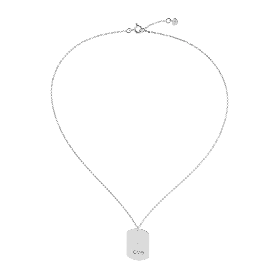 Náhrdelník s diamantom My Darling