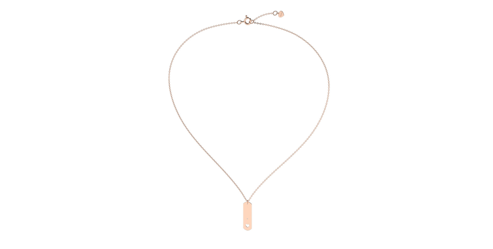 Náhrdelník s diamantom Angel Amour