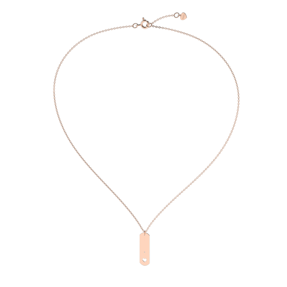 Náhrdelník s diamantom Angel Amour