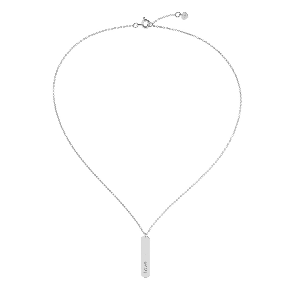 Náhrdelník s diamantom Miracle Amour