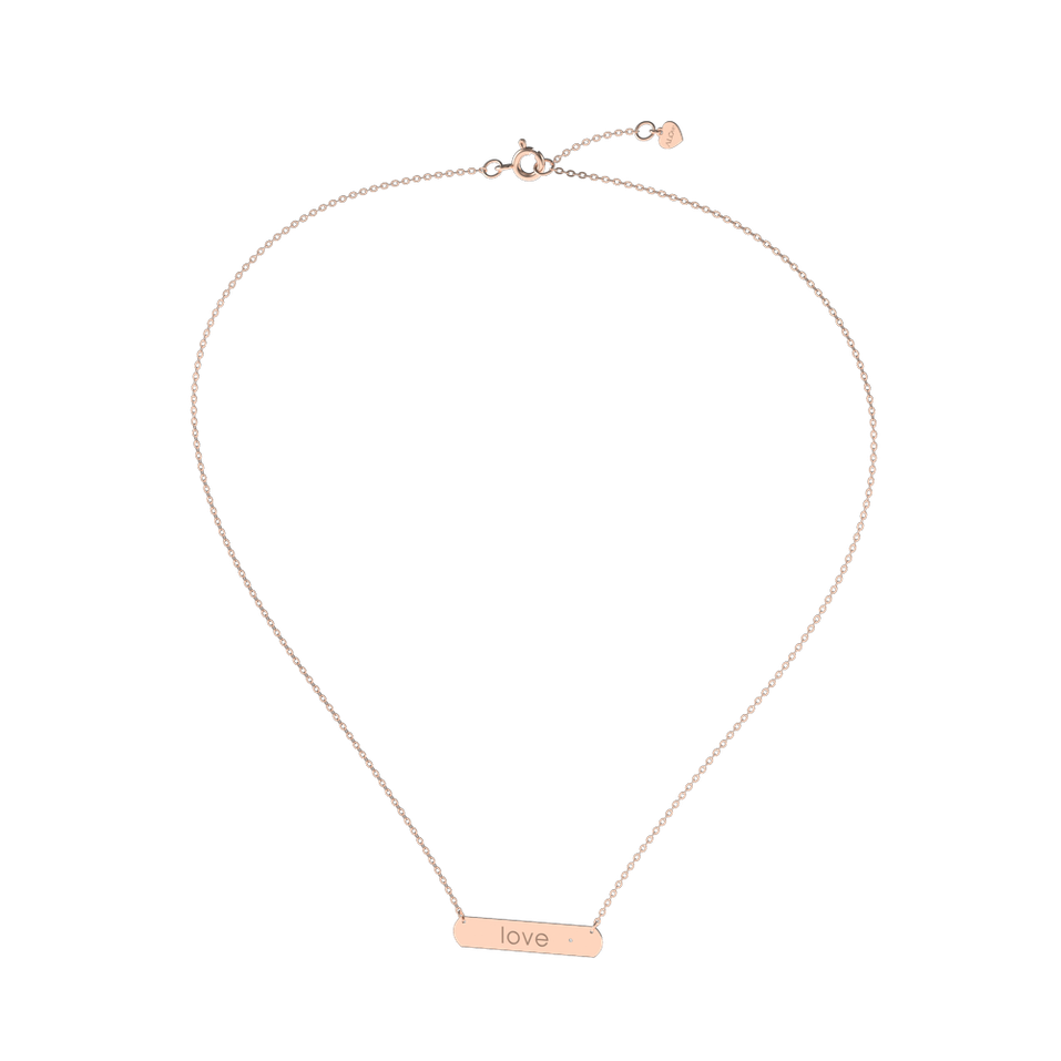 Náhrdelník s diamantom Witching Amour