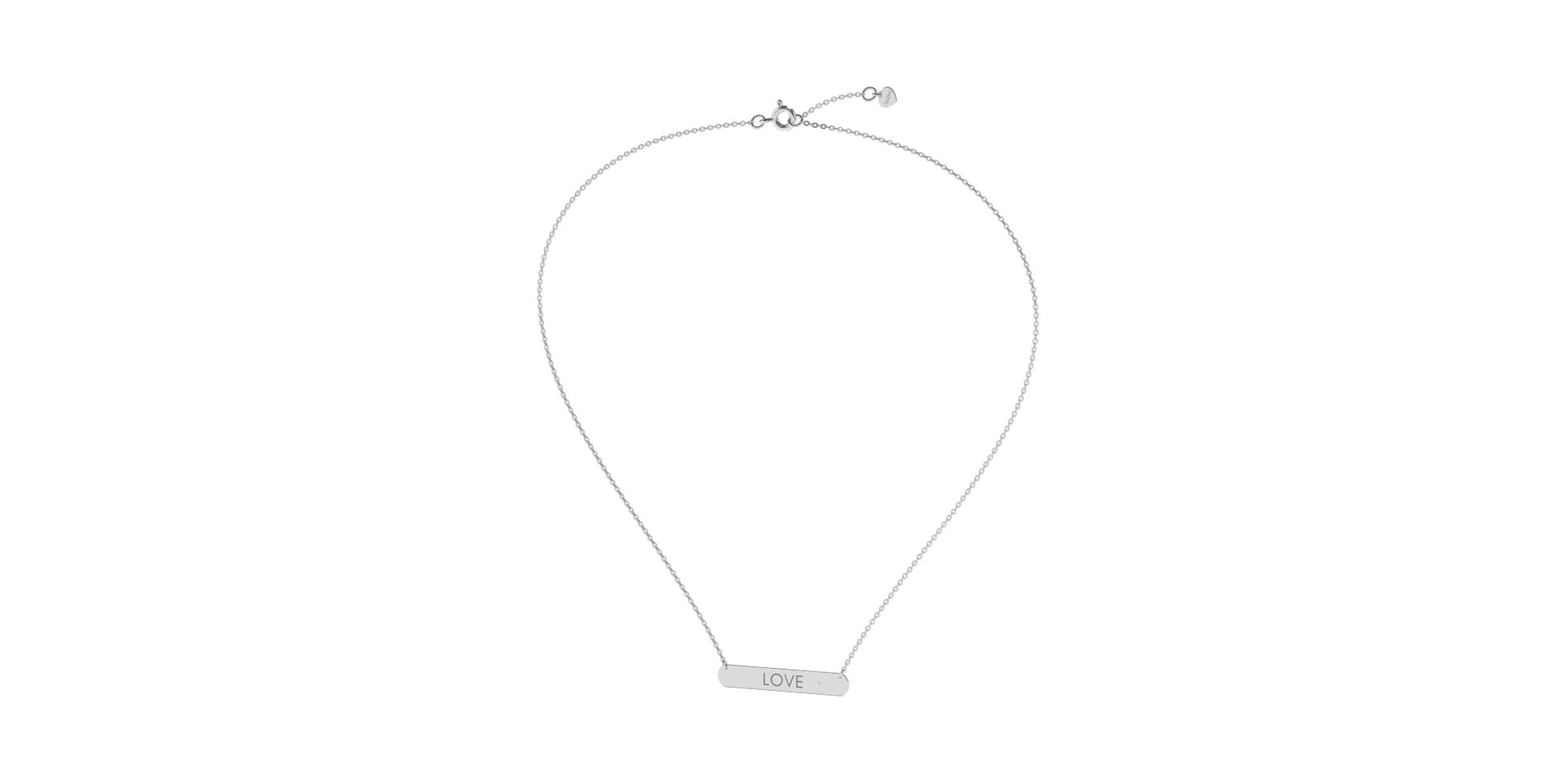 Náhrdelník s diamantom Eternal Amour