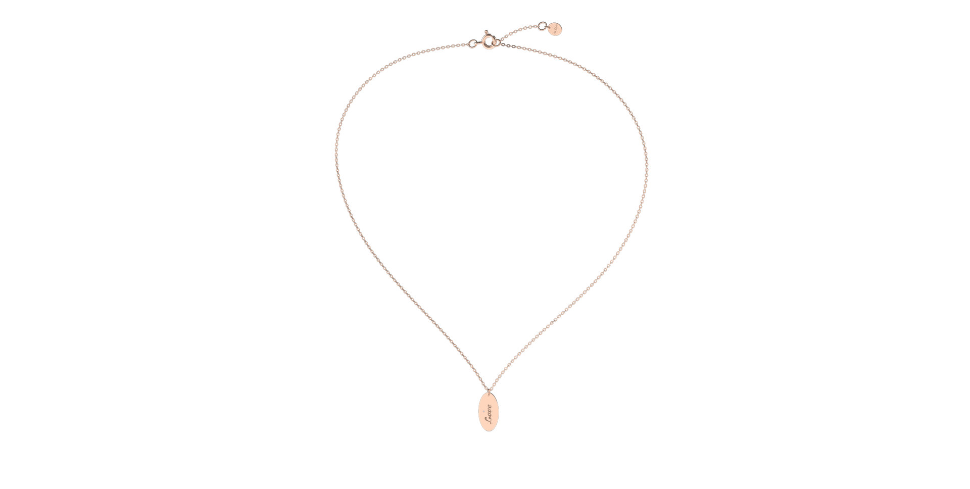 Náhrdelník s diamantom Fantasy Amour