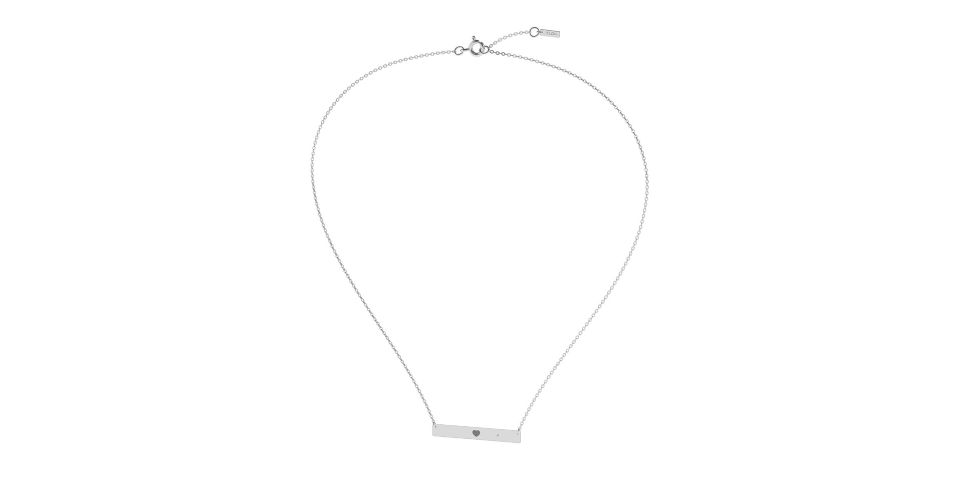 Náhrdelník s diamantom Heart