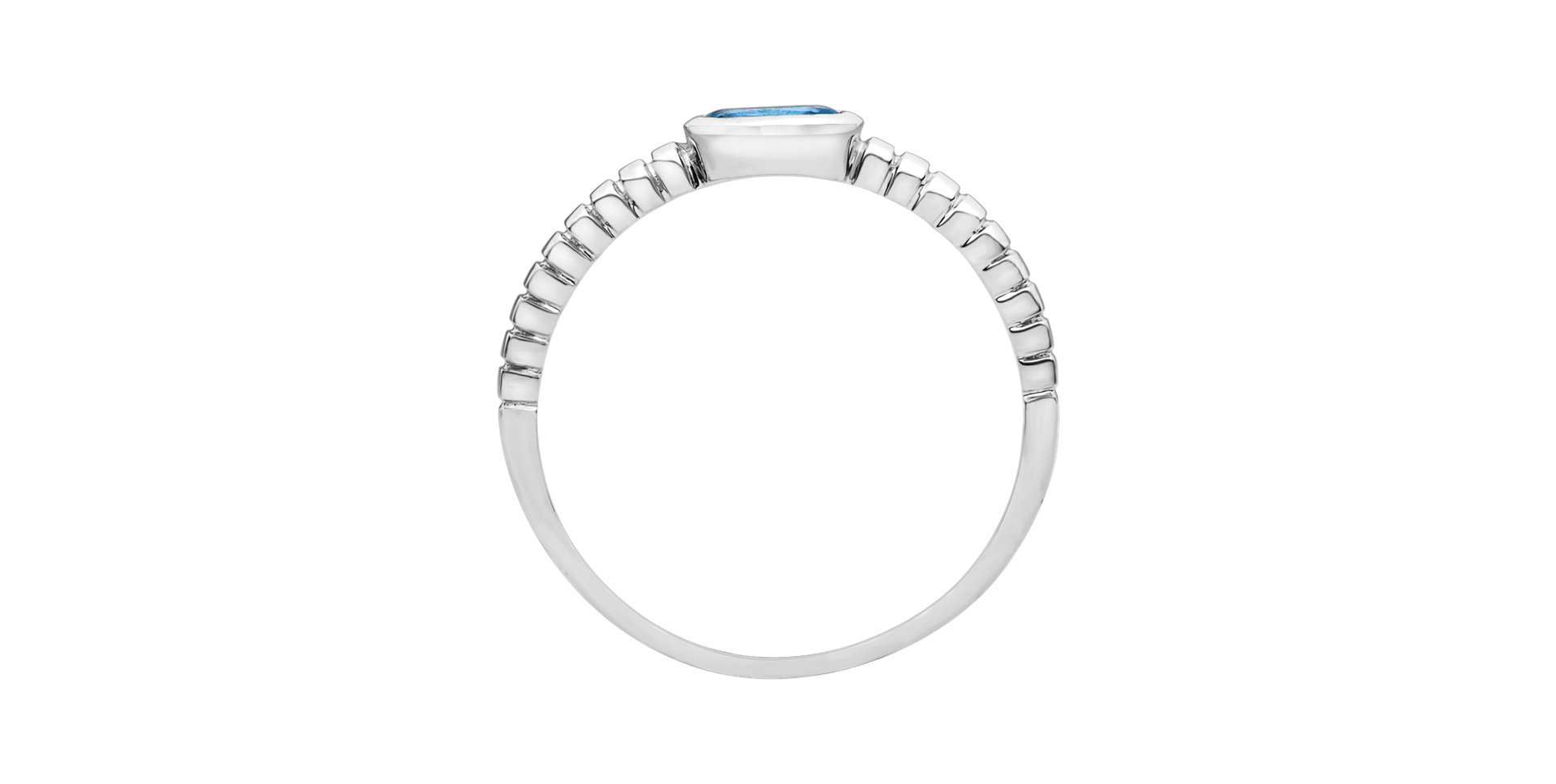 Prsteň s topásom swiss Bonbon