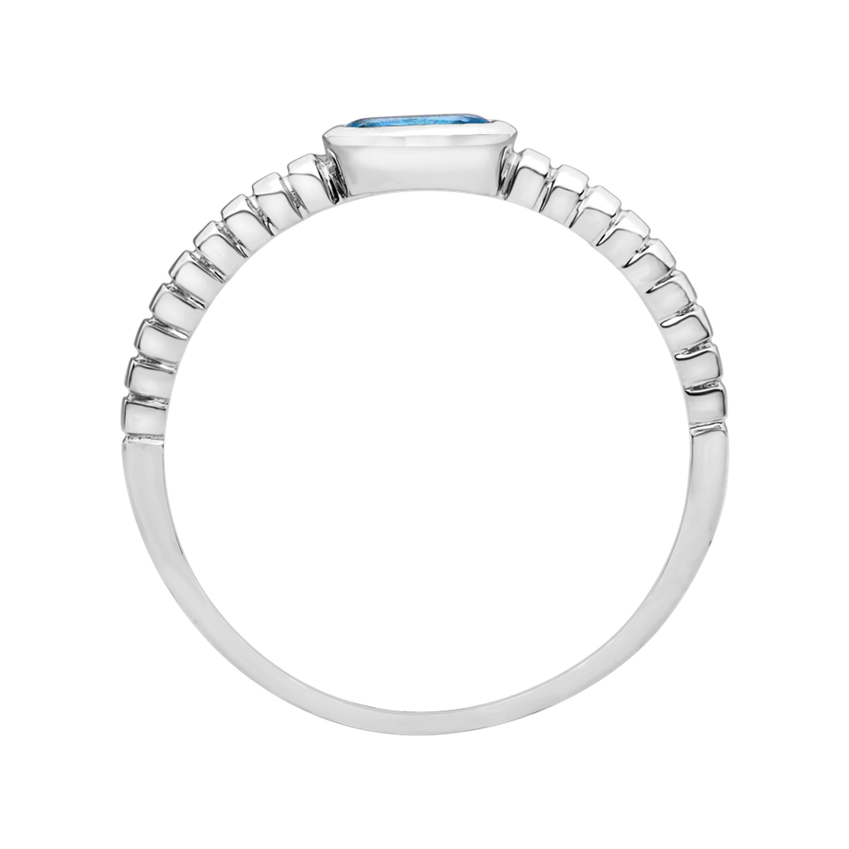 Prsteň s topásom swiss Bonbon