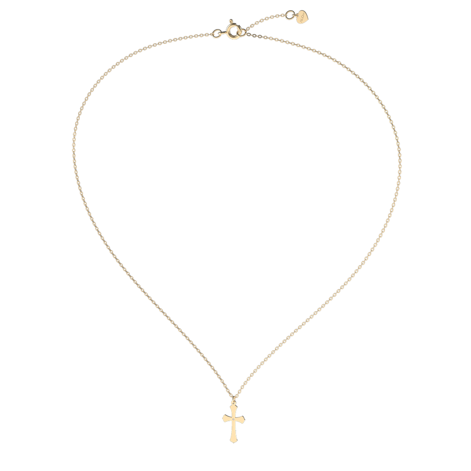 Náhrdelník s diamantom Classic Cross