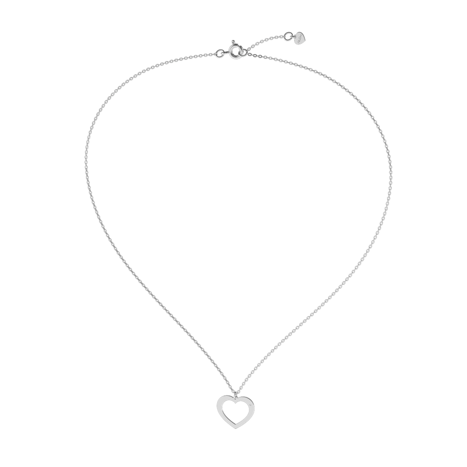 Náhrdelník s diamantom One Heart