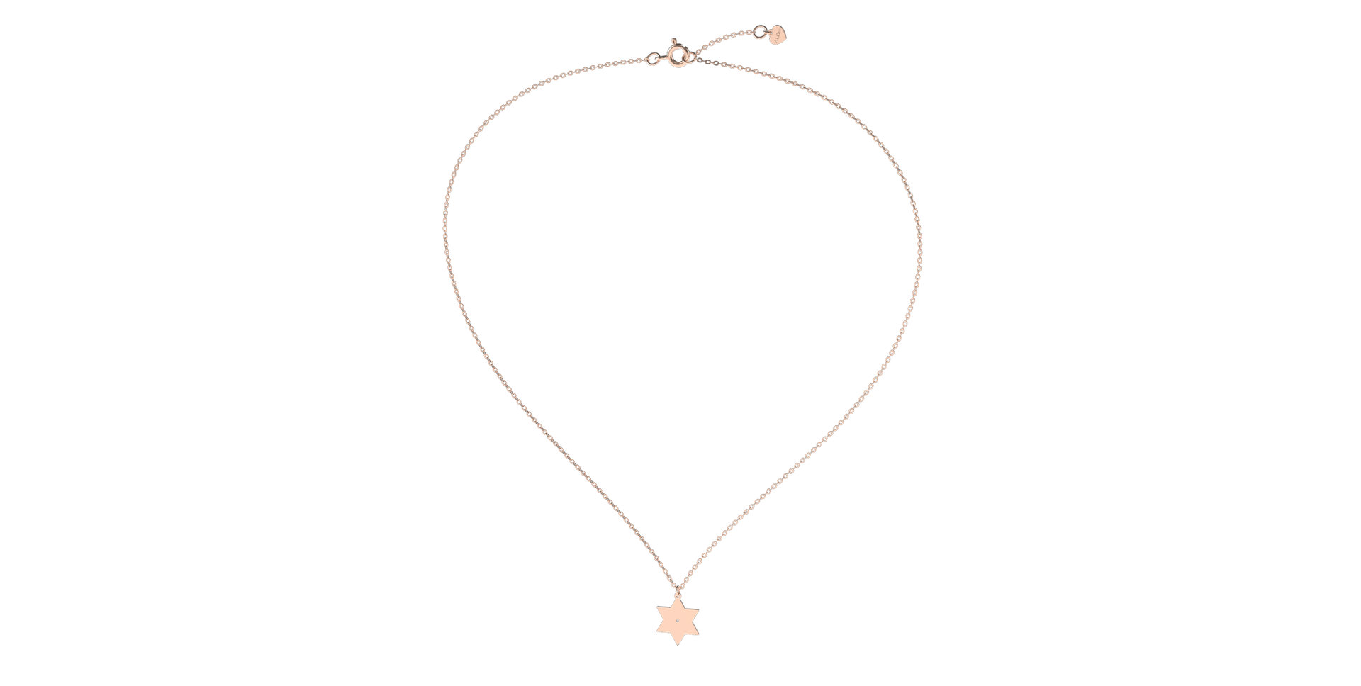 Náhrdelník s diamantom Jude