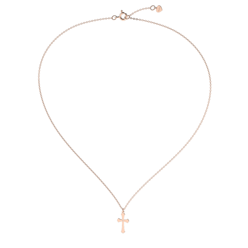 Náhrdelník s diamantom Classic Cross
