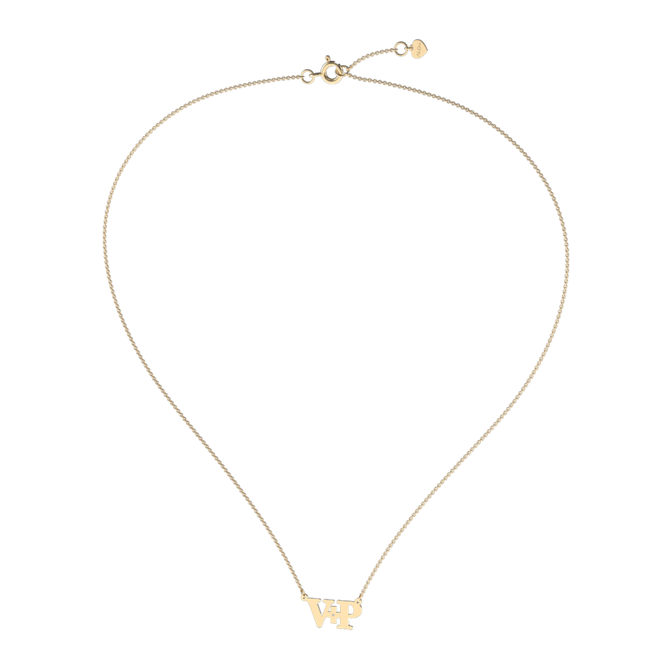 Náhrdelník s diamantom Initials