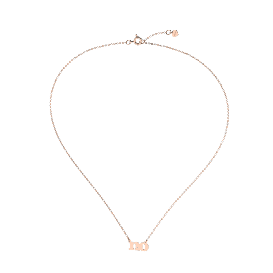 Náhrdelník s diamantom NO