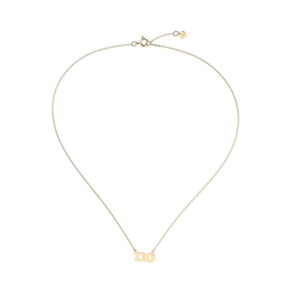 Náhrdelník s diamantom NO