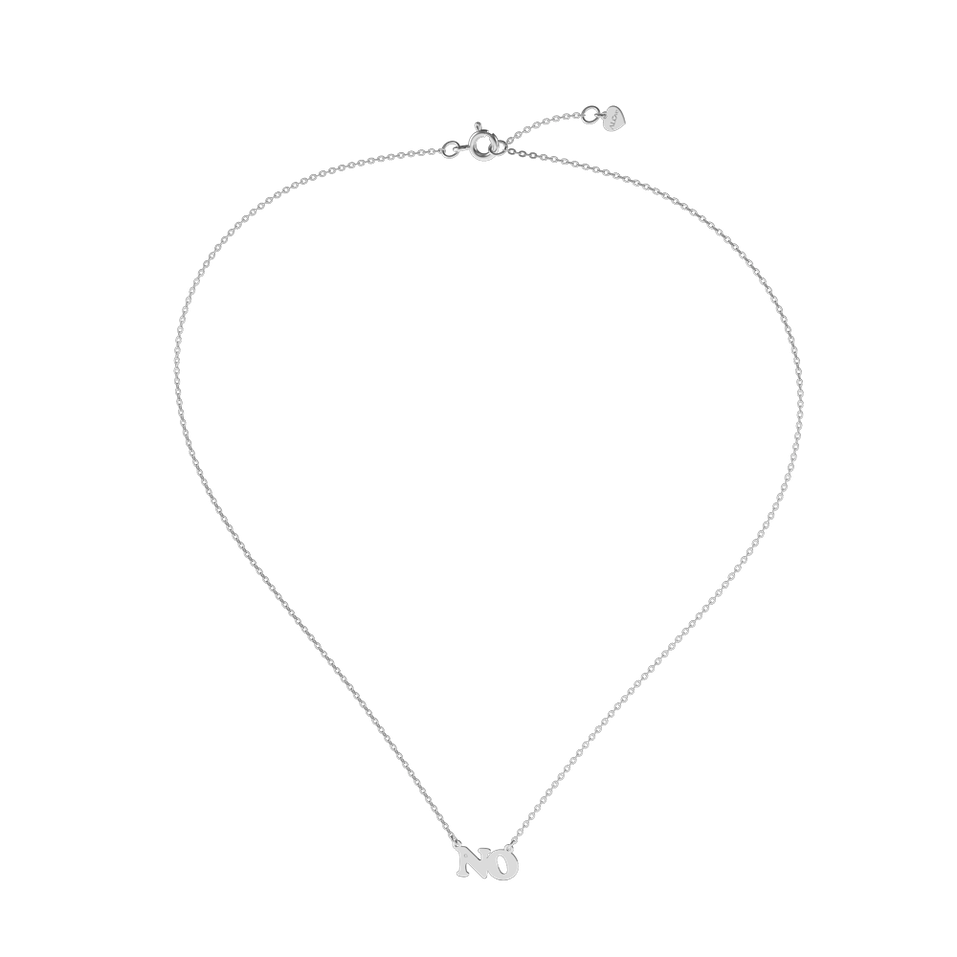 Náhrdelník s diamantom NO
