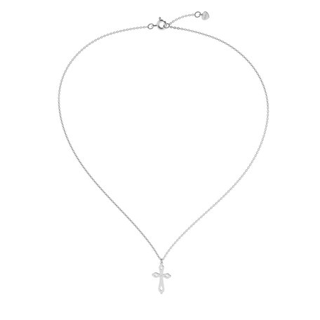 Náhrdelník s diamantom Classic Cross