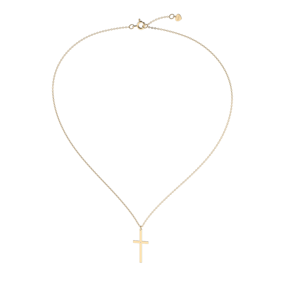 Náhrdelník s diamantom Cross