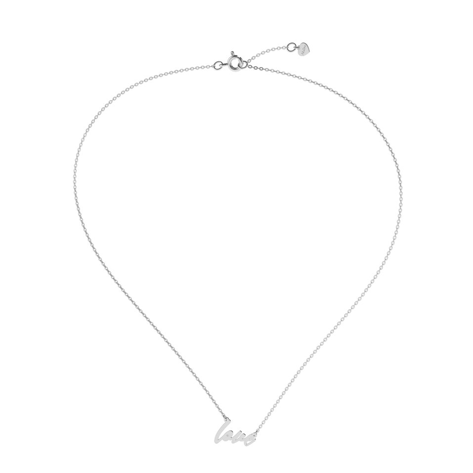 Náhrdelník s diamantom Love Maker