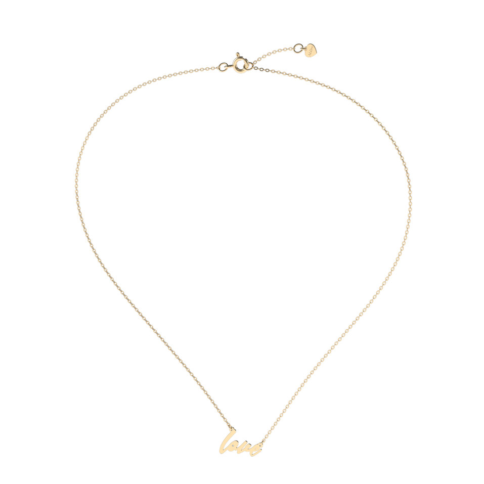 Náhrdelník s diamantom Love Maker