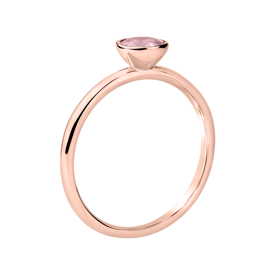 Prsteň s ruženínom Bonbon