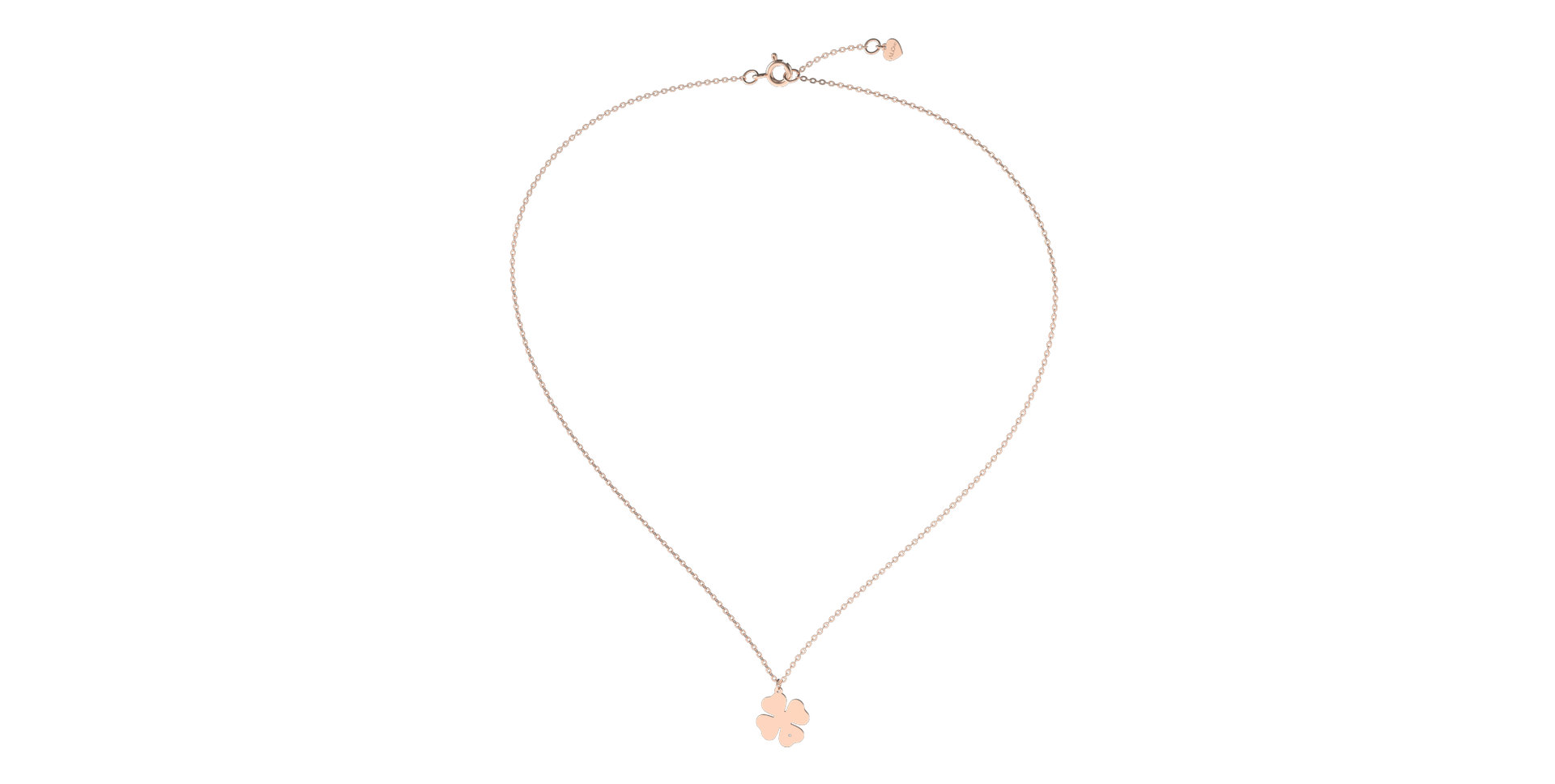 Náhrdelník s diamantom Get Lucky