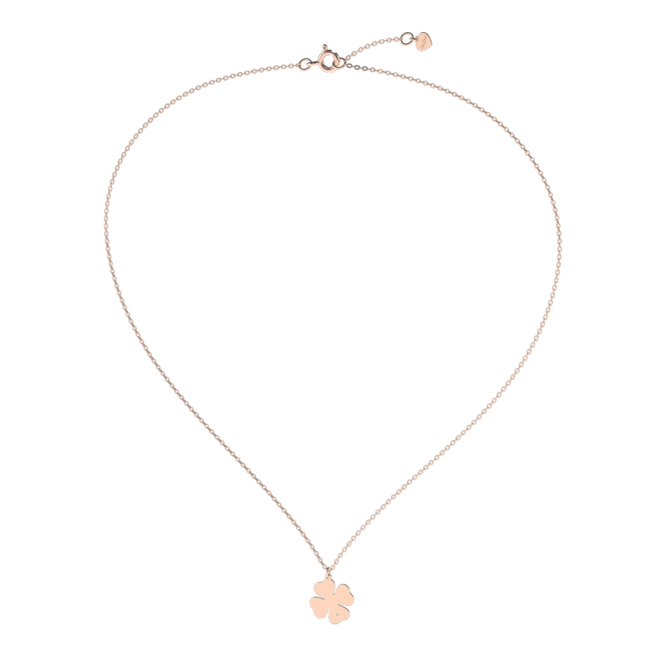 Náhrdelník s diamantom Get Lucky