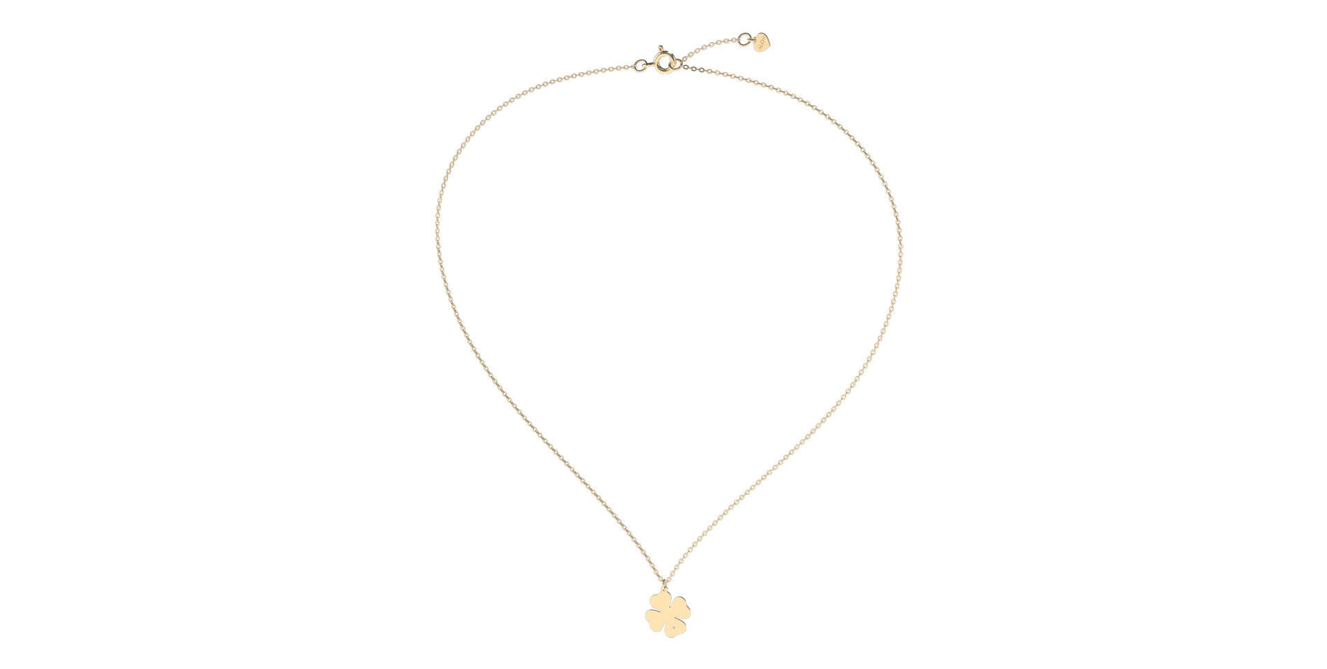 Náhrdelník s diamantom Get Lucky