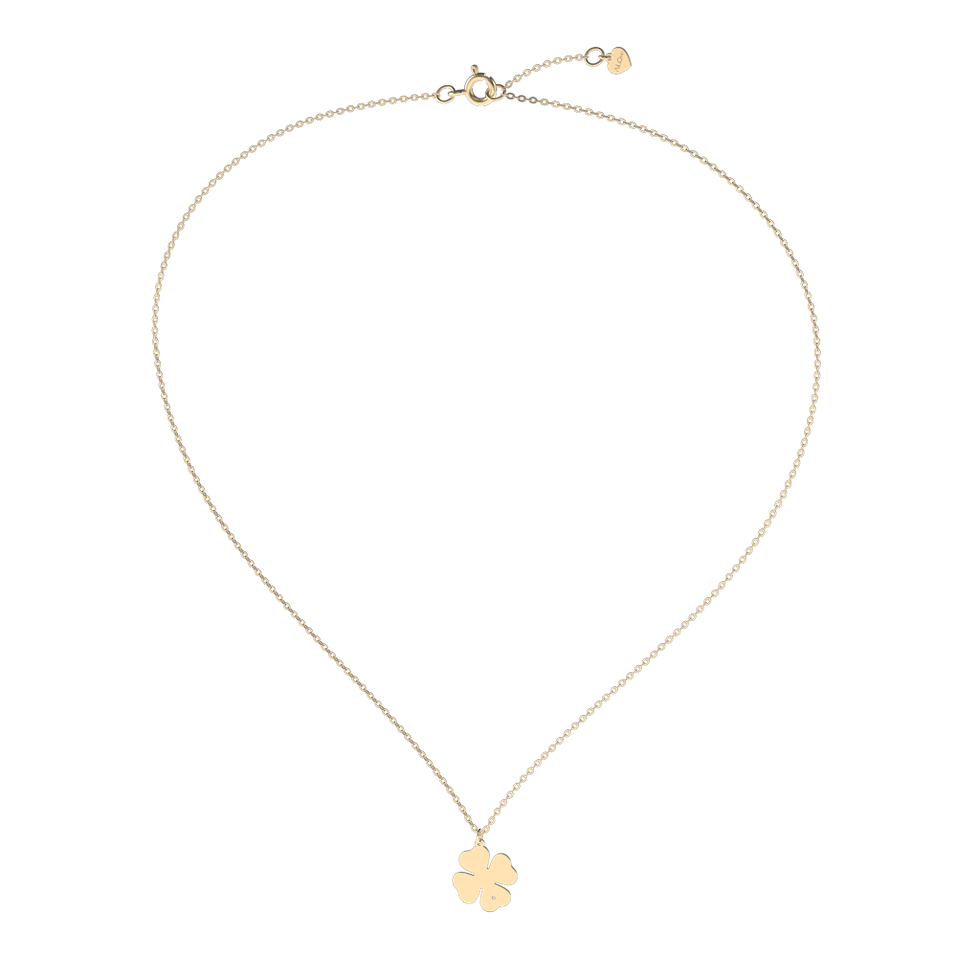 Náhrdelník s diamantom Get Lucky