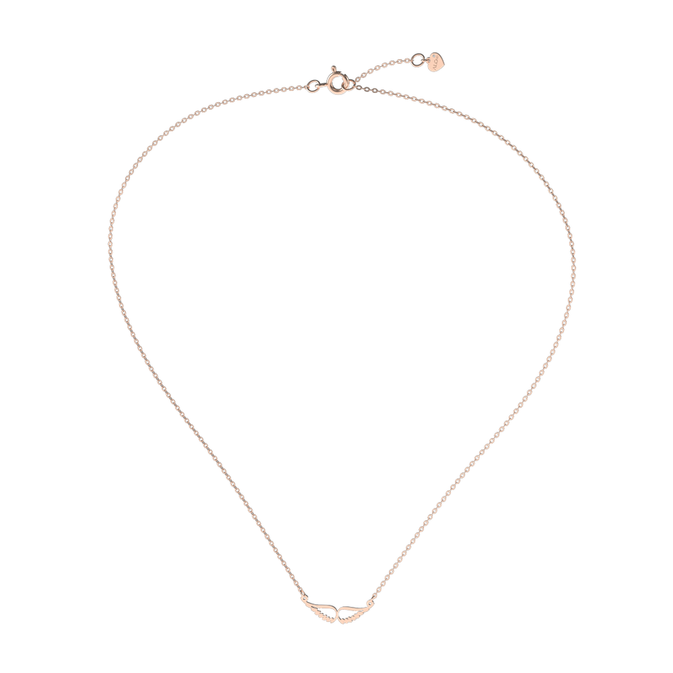 Náhrdelník s diamantom Wings