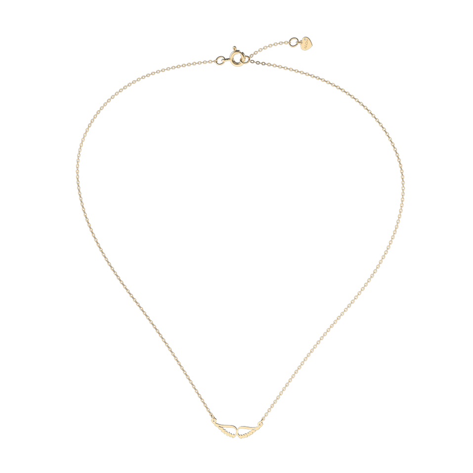 Náhrdelník s diamantom Wings