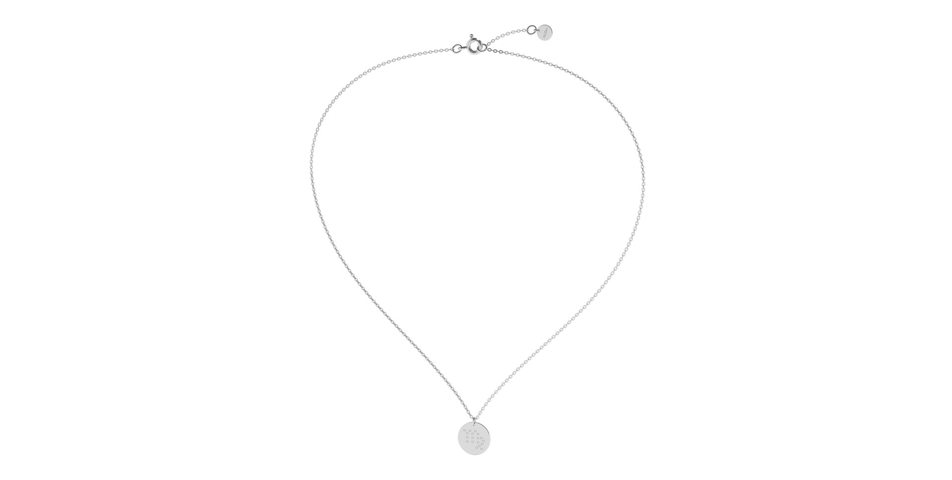 Náhrdelník s diamantmi Virgo